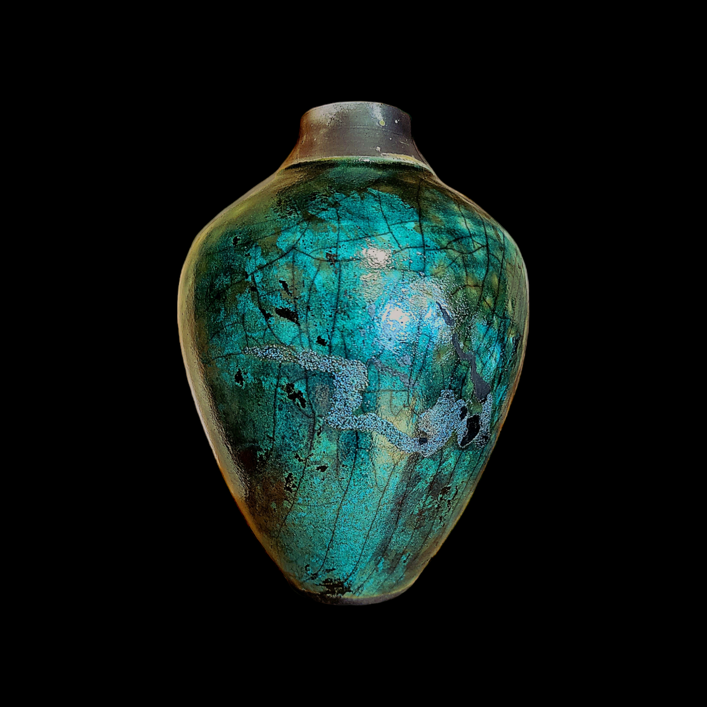 Porcelain Raku Vase