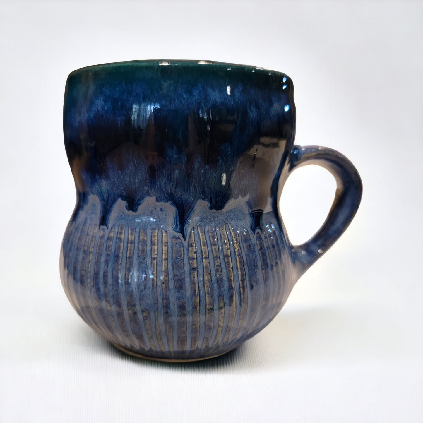 Teal and Blue Mug - #44