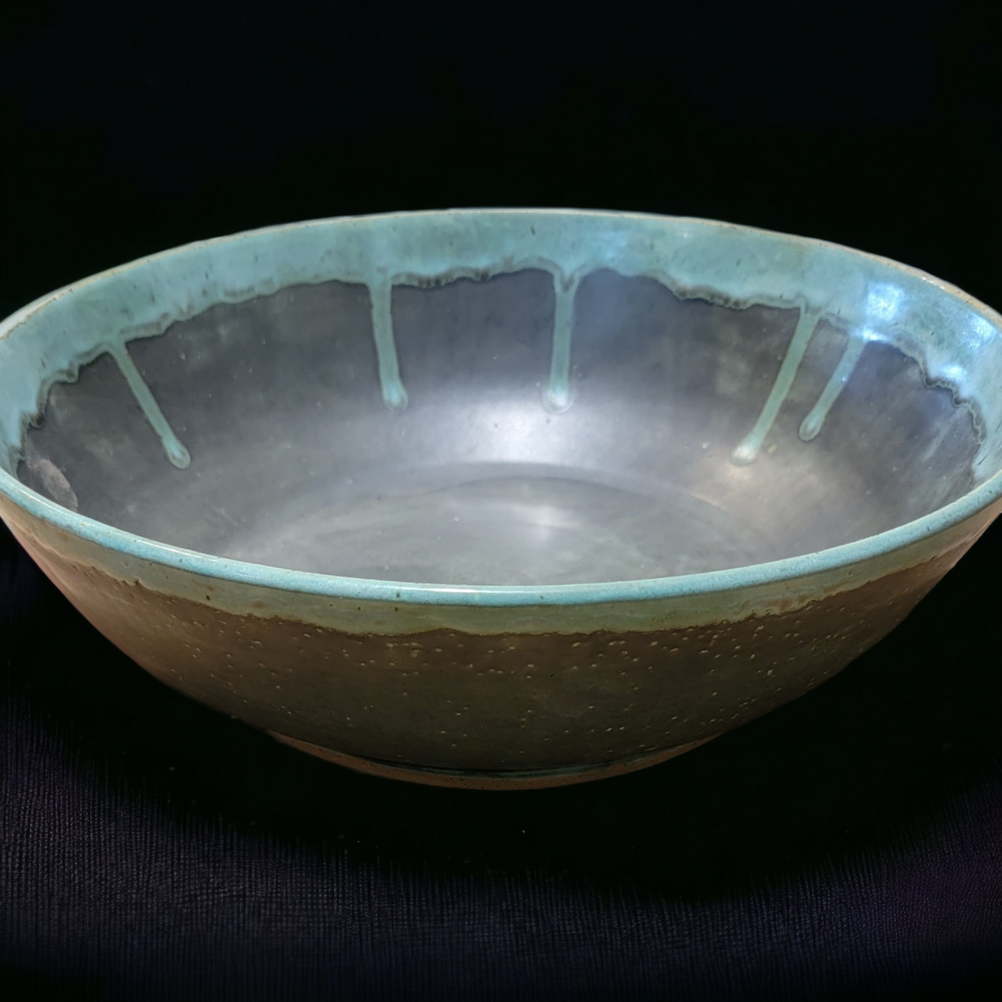 Large Oxidized Copper Colored Bowl - #79