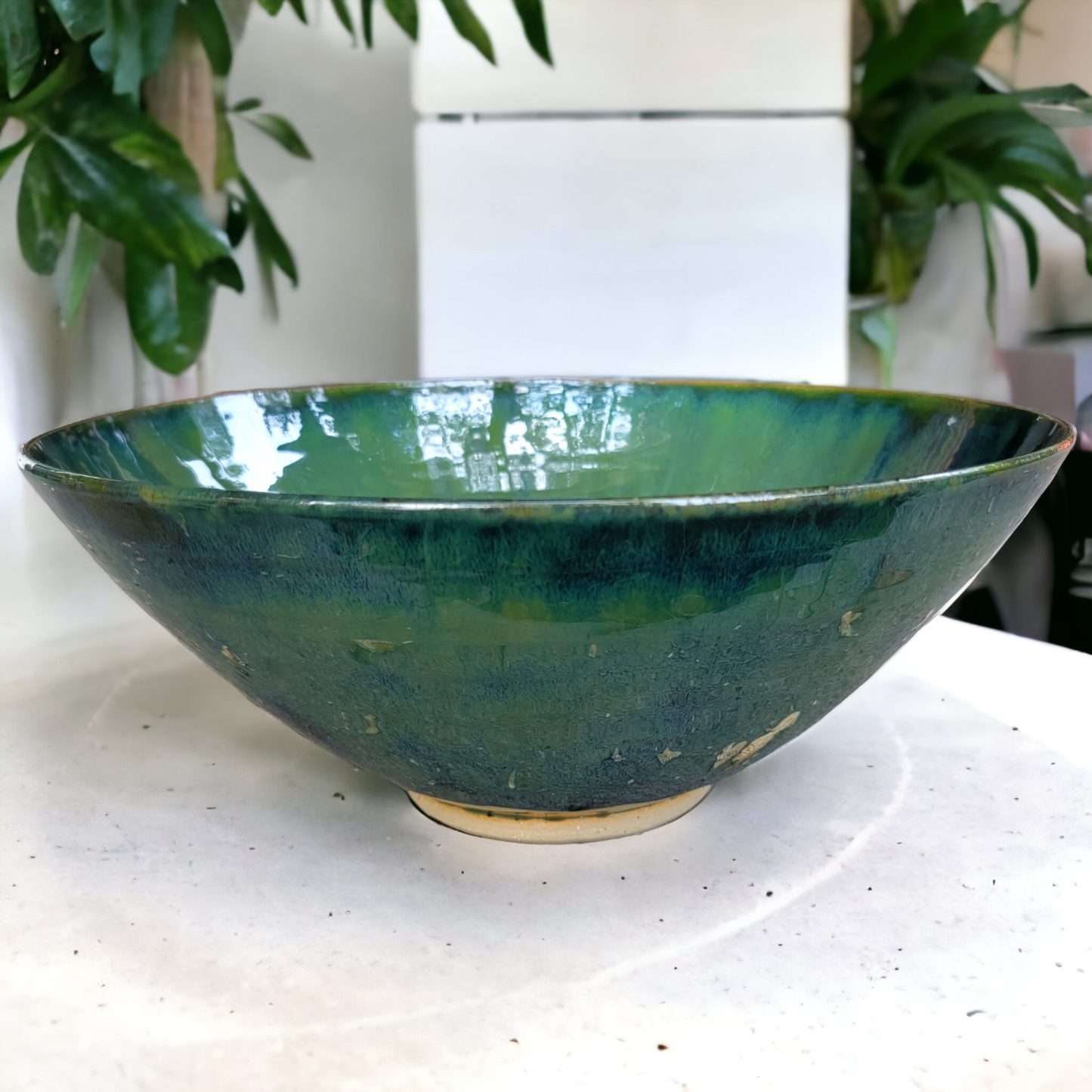 Large Mirrored Bowl - #78 - SOLD