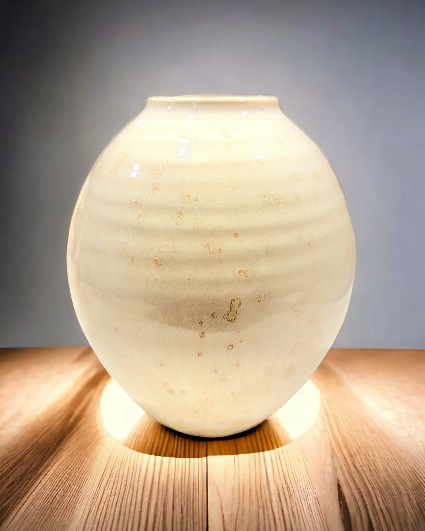 Cream Porcelain Vase - #62