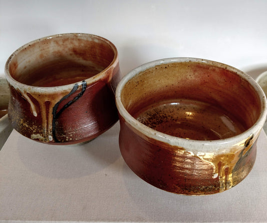SOLD Wood-fired Tea Ceremony Bowls