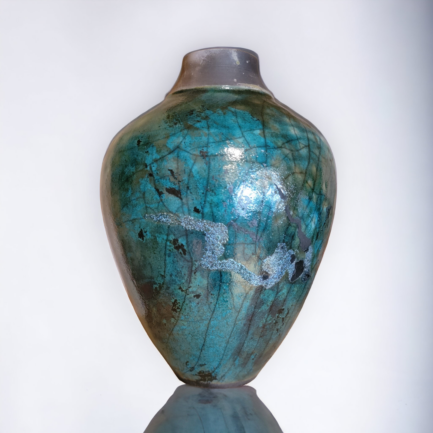 Porcelain Raku Vase