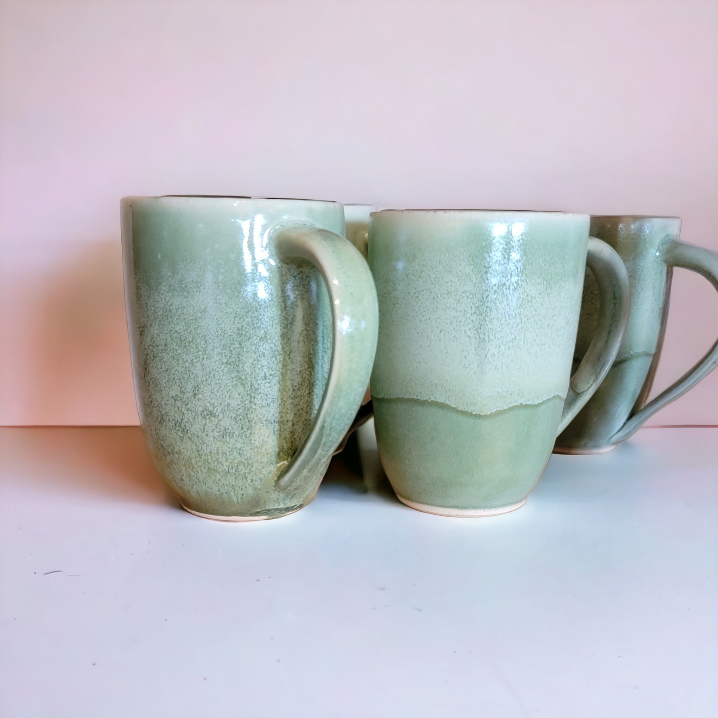 SOLD - Pale Green mug