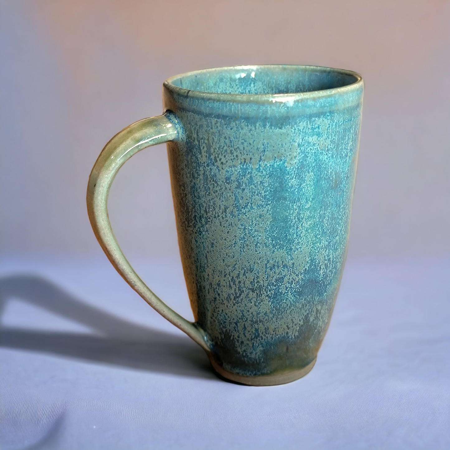 Turquoise and Green Mug - #48 - SOLD