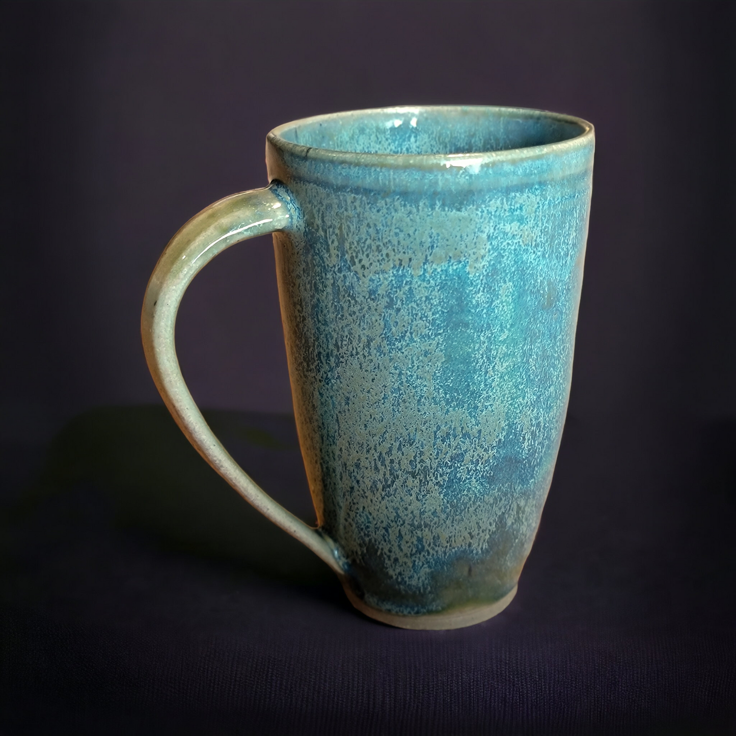 Turquoise and Green Mug - #48 - SOLD