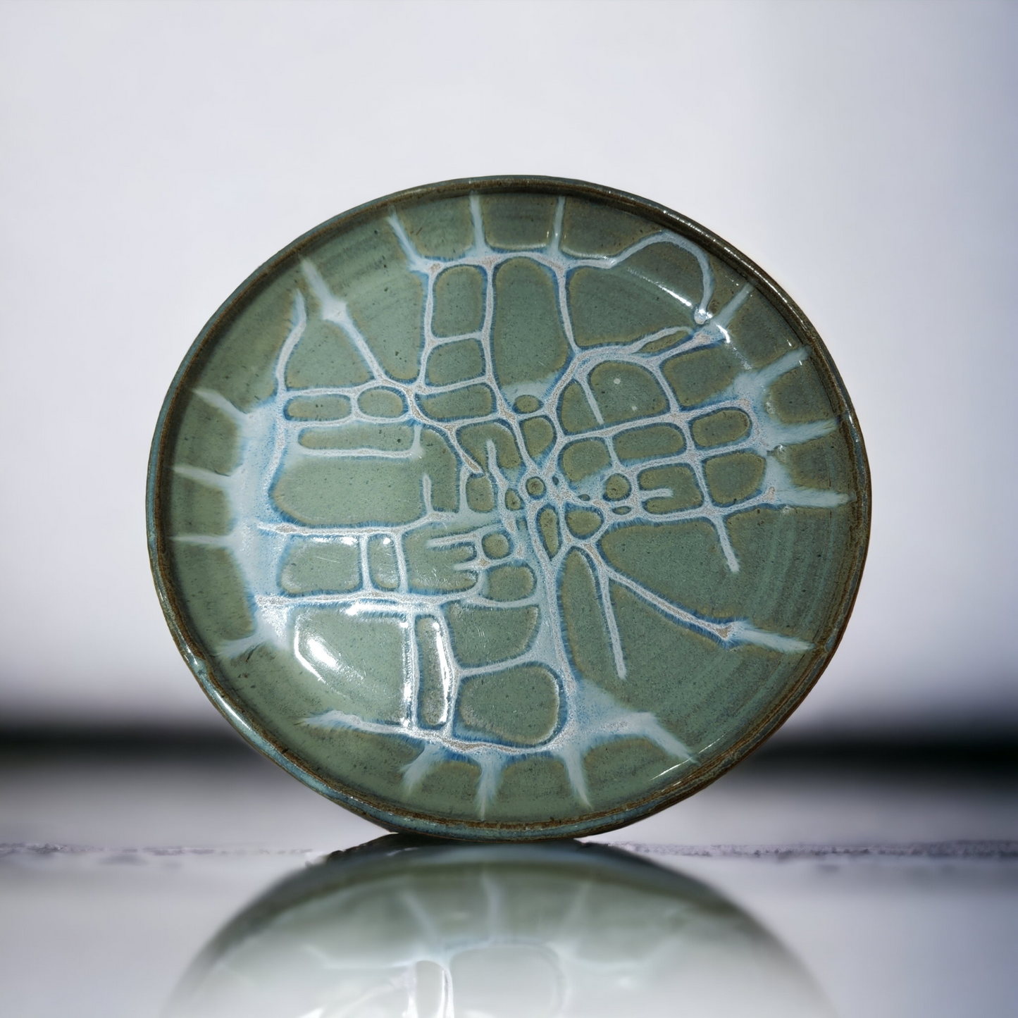 Slip Trailed Plate - #28