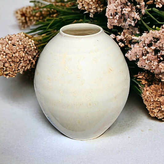 Cream Porcelain Vase - #62