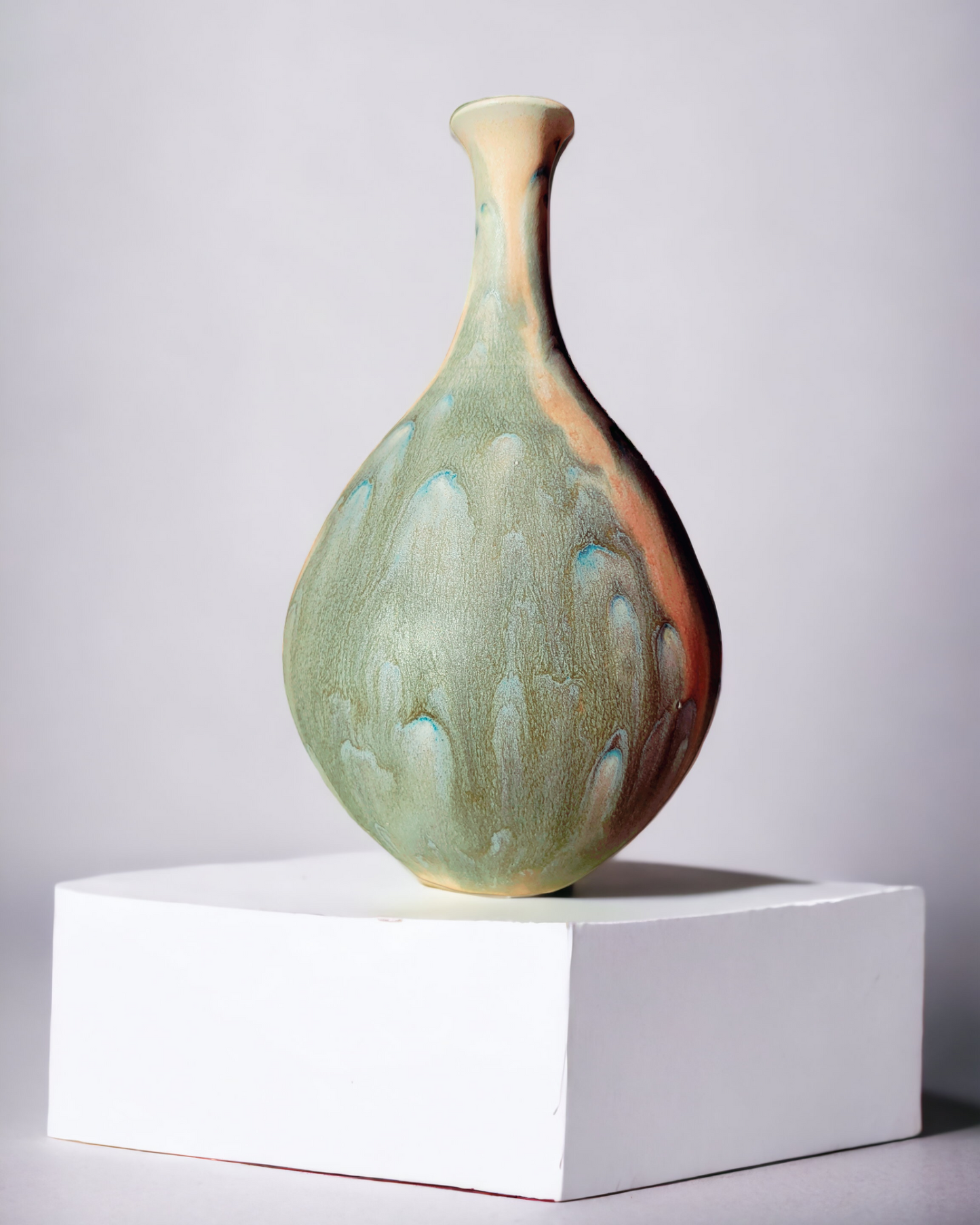 Sand and Sea Porcelain Vase - #24 SOLD