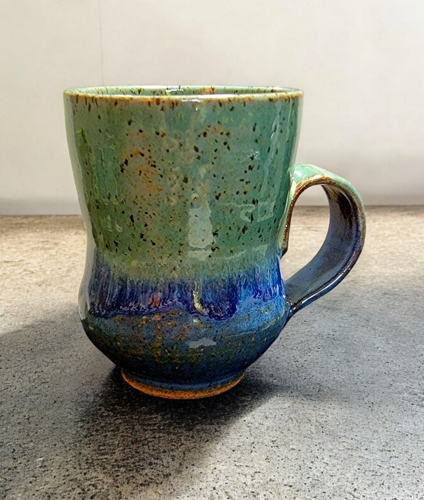 Small Two-toned Speckled Mug