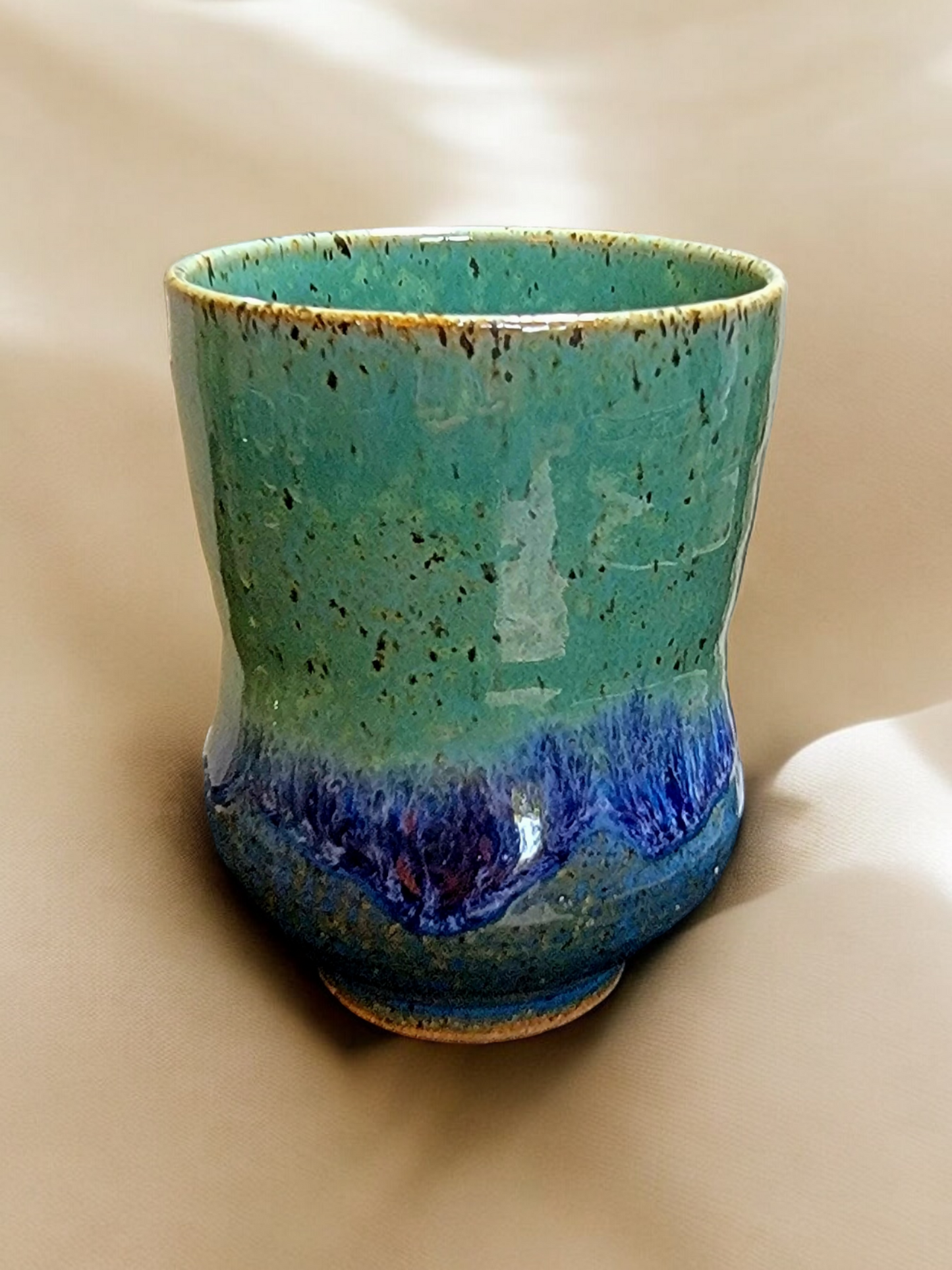 Small Two-toned Speckled Mug