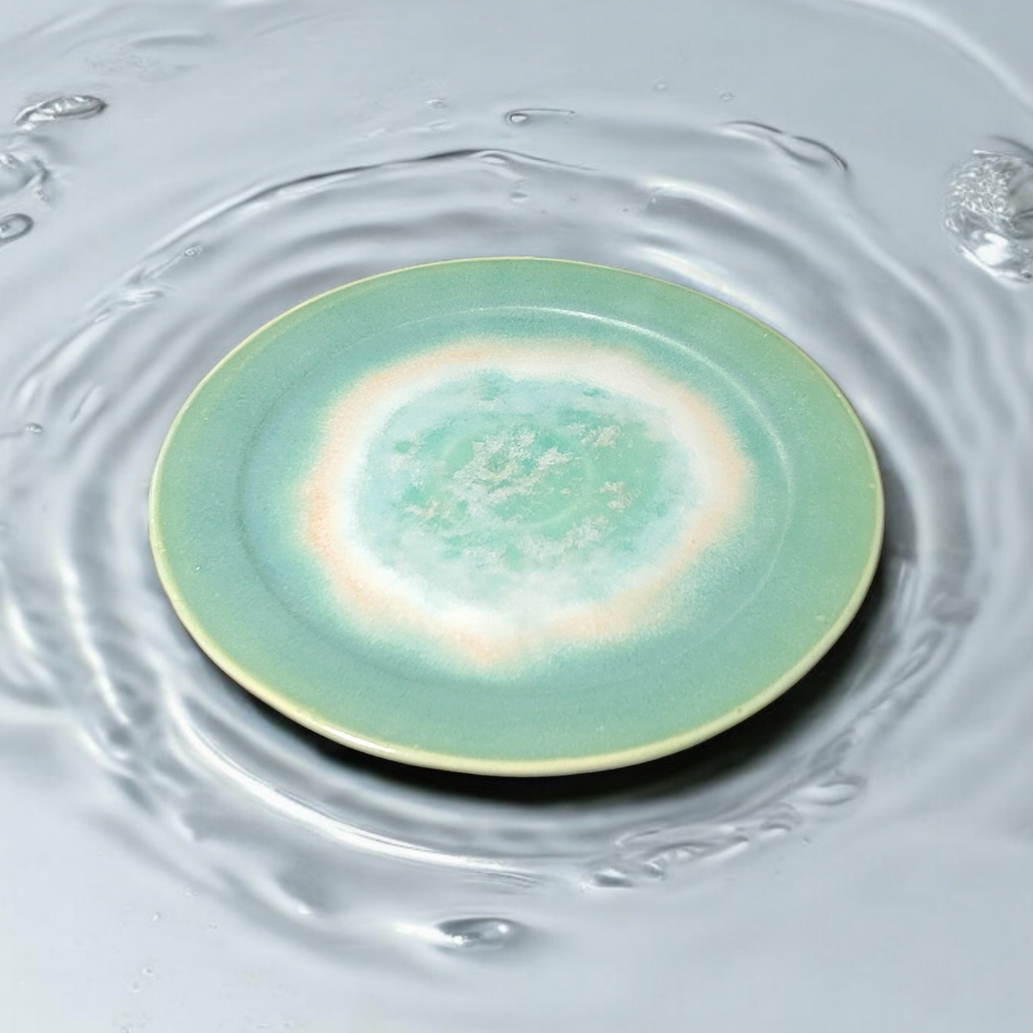 Large Seafoam Plates