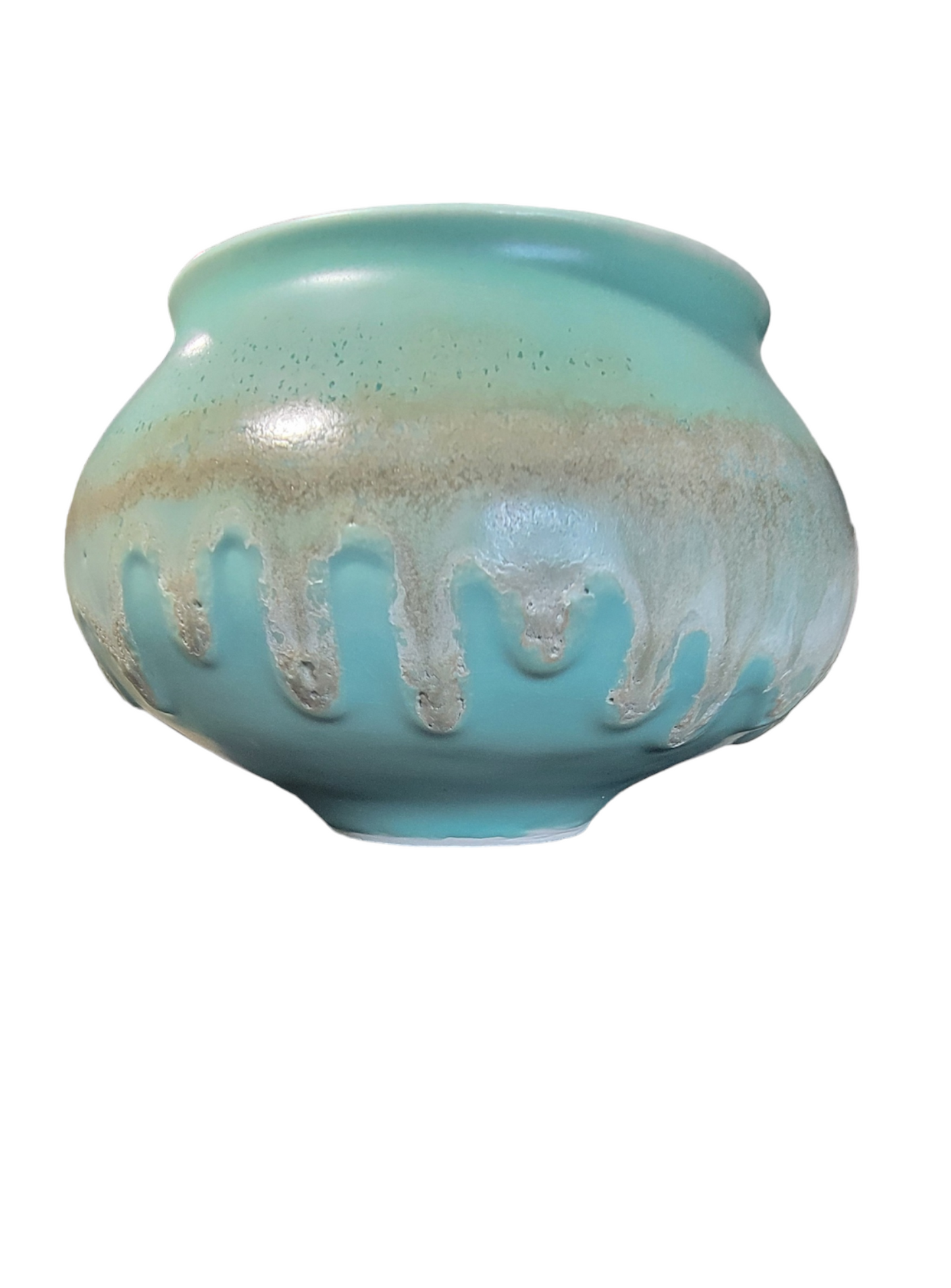 Large Seafoam Satin Vessel