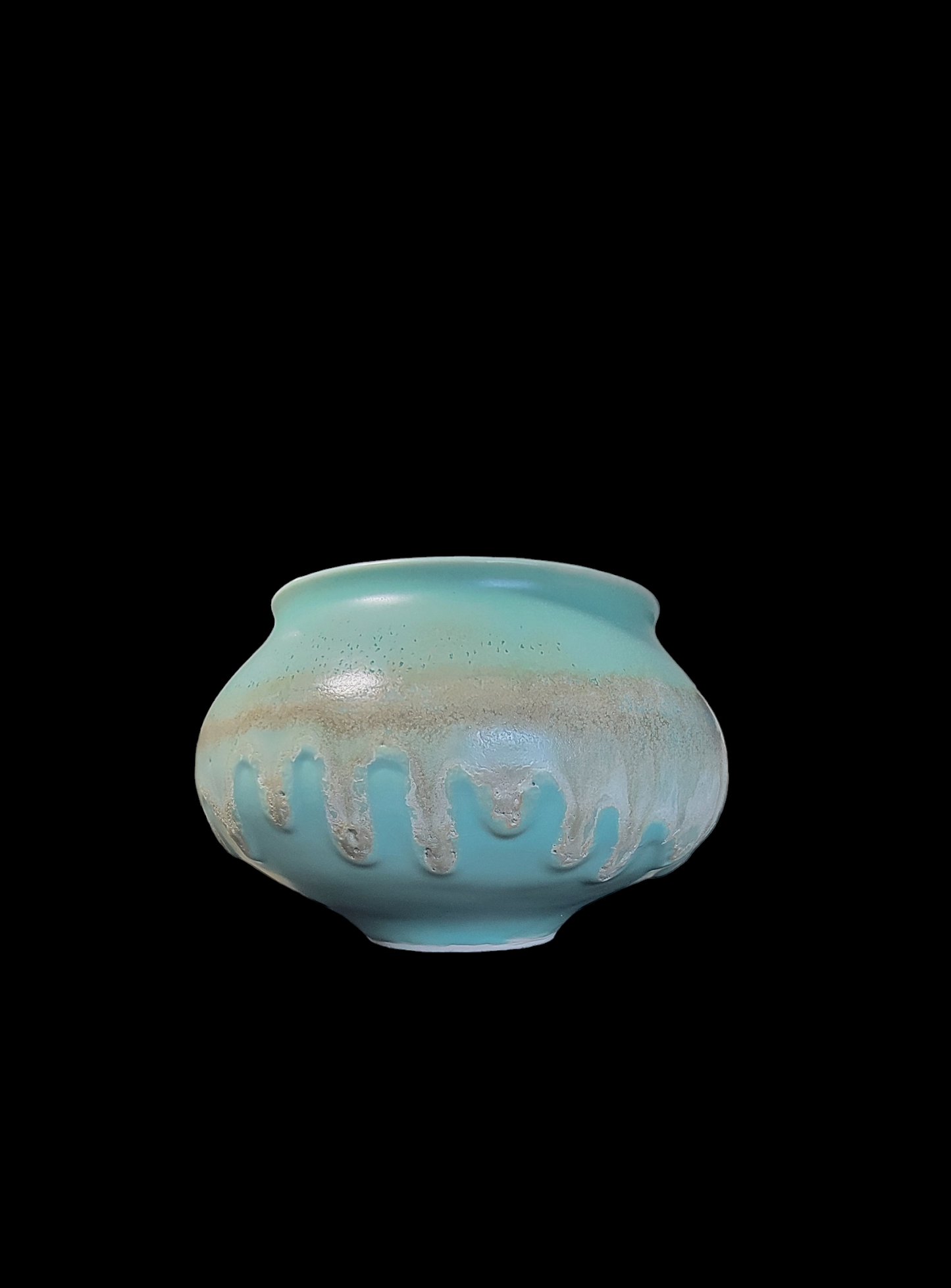 Large Seafoam Satin Vessel